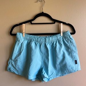 Patagonia Women’s Barely Baggie Mint Shorts M